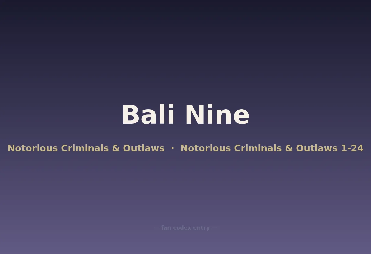 Bali Nine