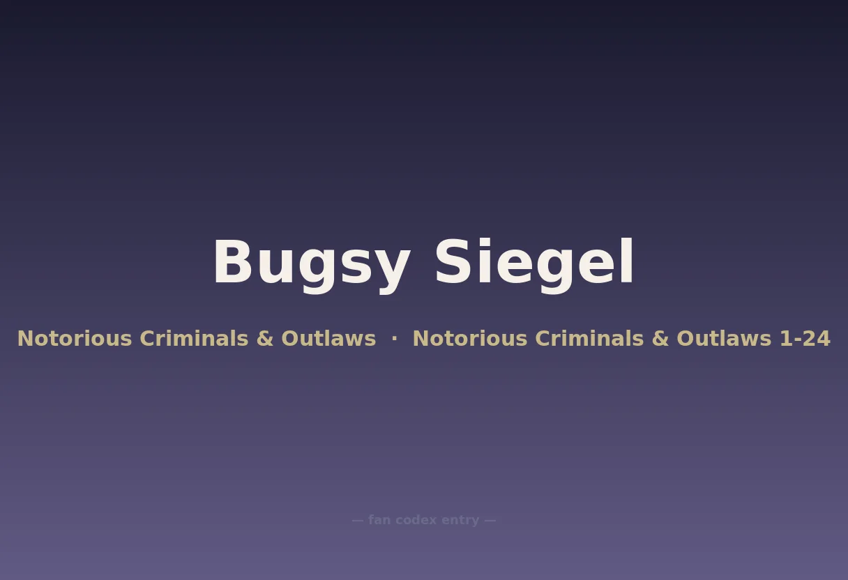 Bugsy Siegel