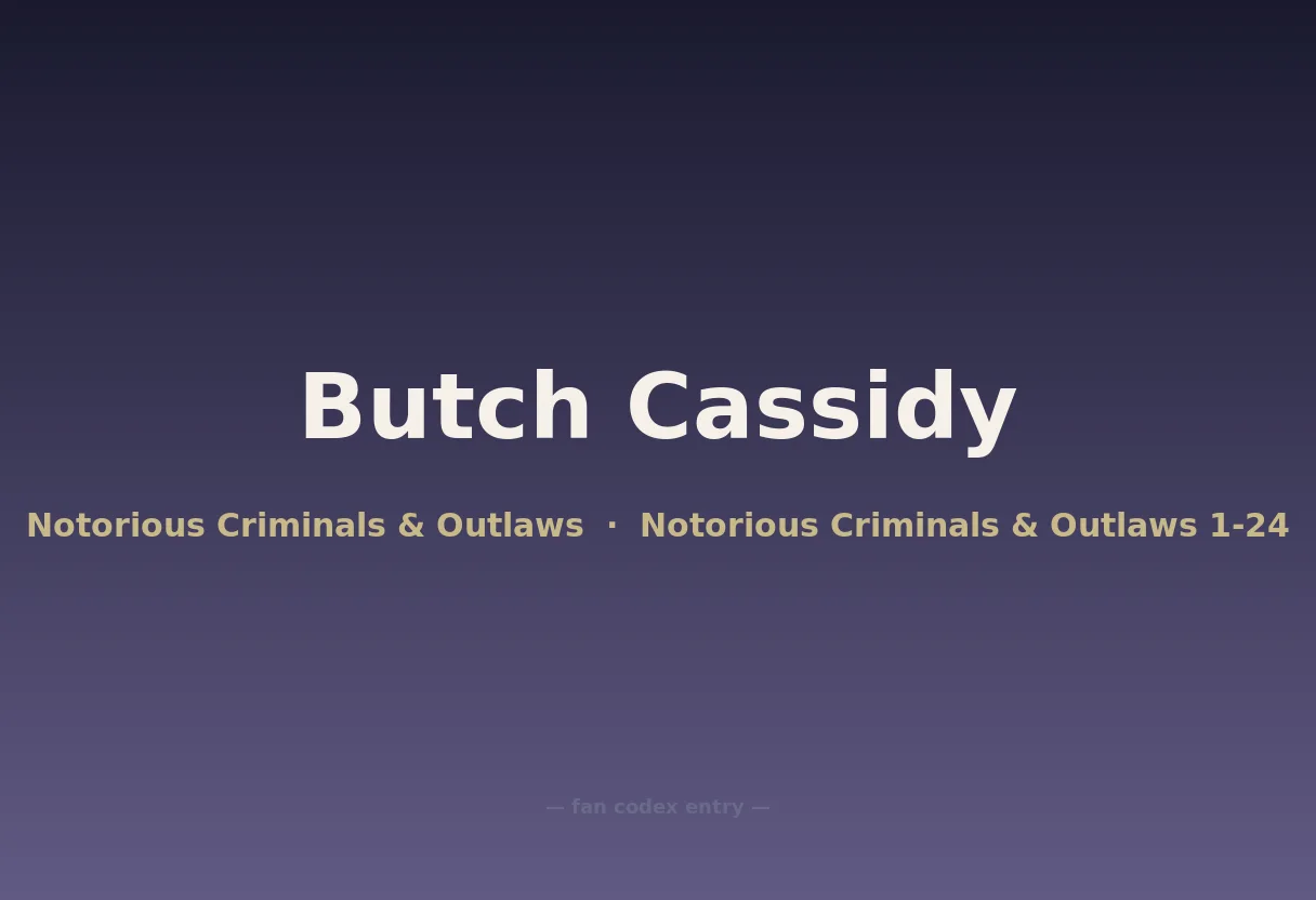 Butch Cassidy