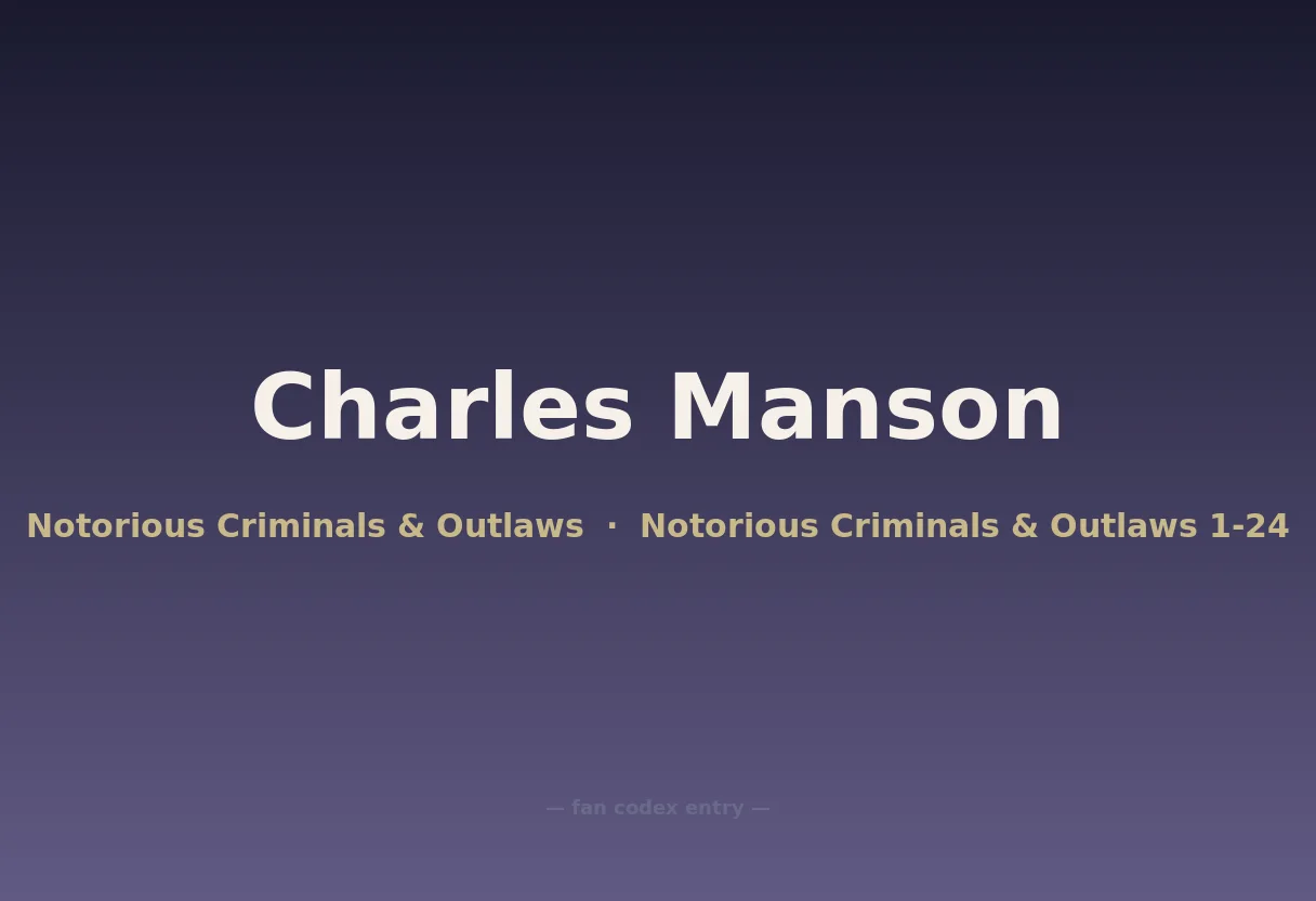 Charles Manson