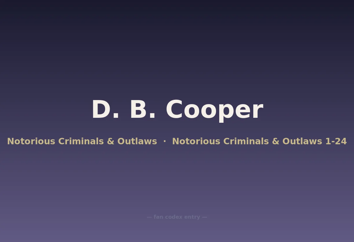 D. B. Cooper